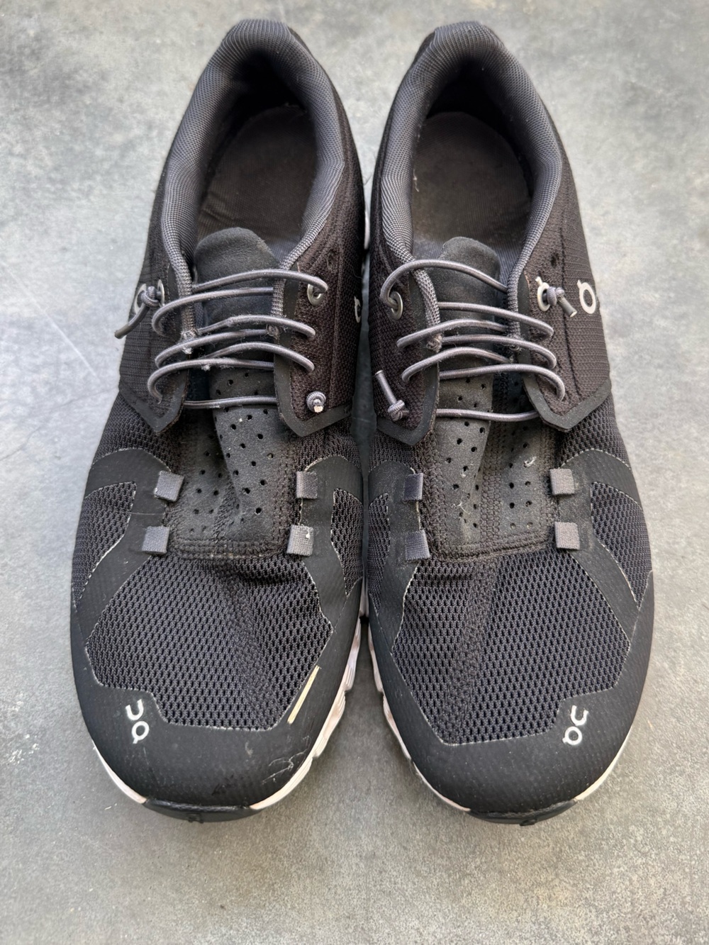 On Running Black womens tennis shoes